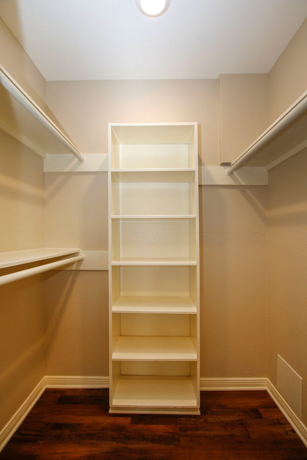 3500 Tangle Brush Drive, Unit 138 Spring, TX 77381 - Photo 17 of 28 a view of walk in closet with empty racks