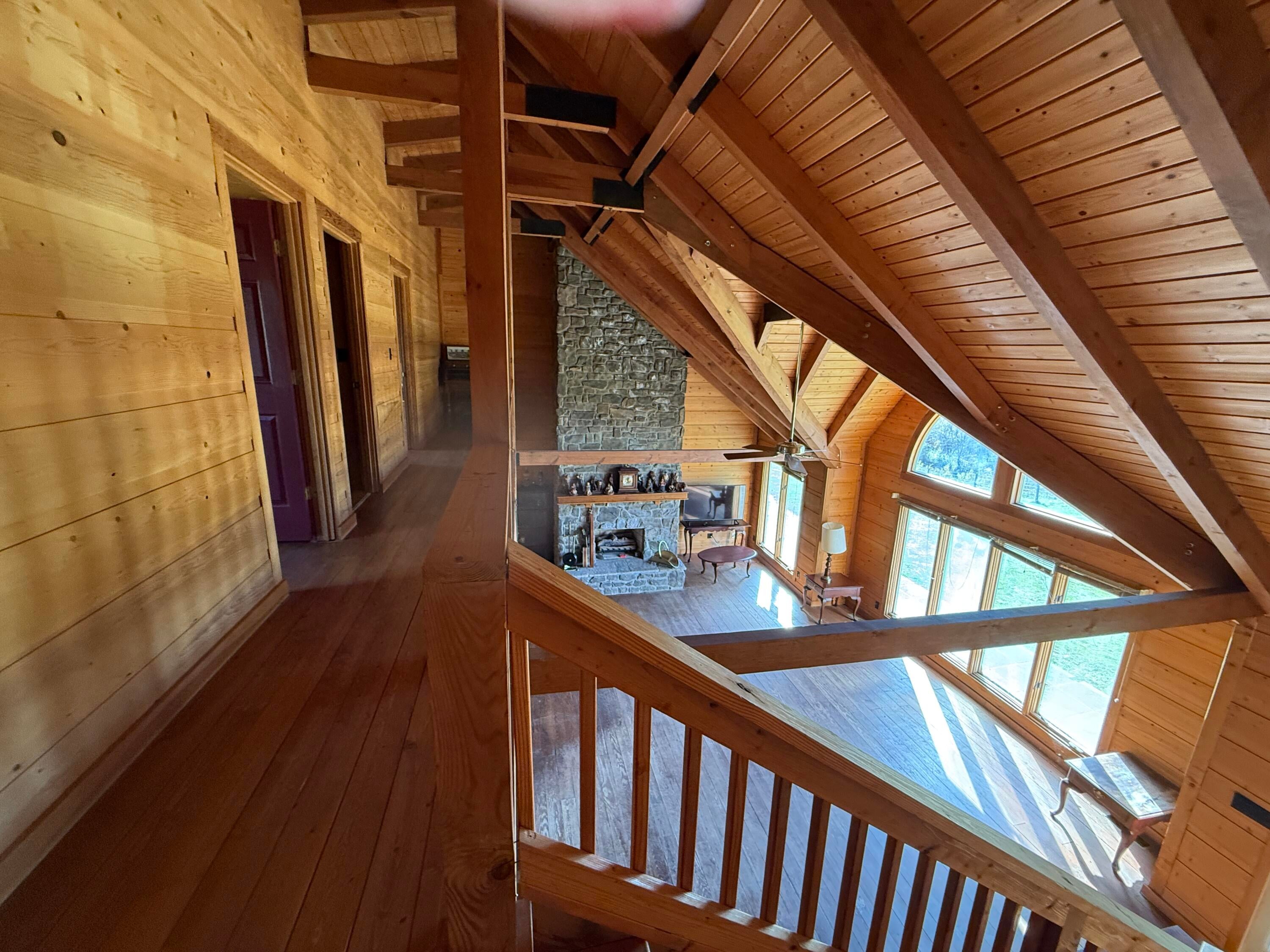 886 Trout Run Road Asbury, WV 24916 - Photo 39 of 99 Walkway from top of stairs