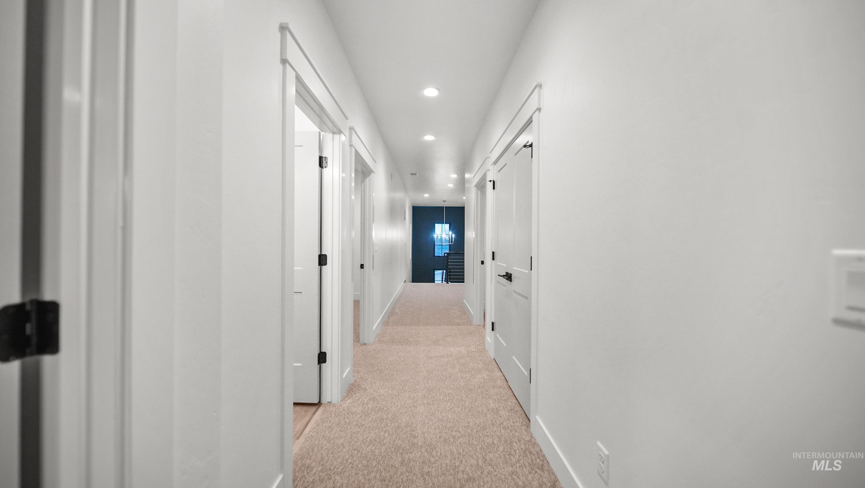 696 Full Moon Way Twin Falls, ID 83301 - Photo 20 of 48 Corridor featuring recessed lighting and light carpet