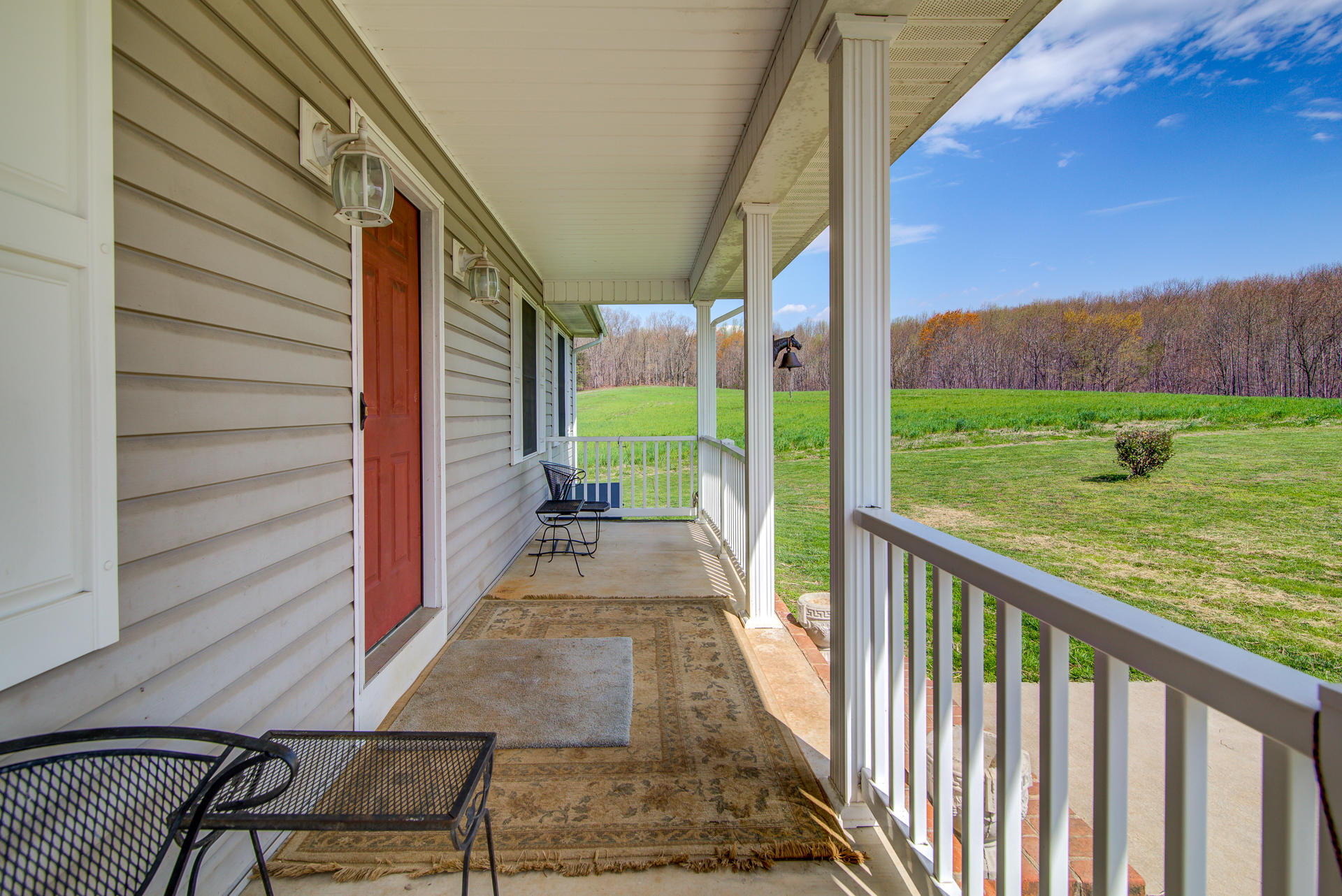3007 Sandy Level Road Goodview, VA 24095 - Photo 12 of 51 a view of a porch with a backyard