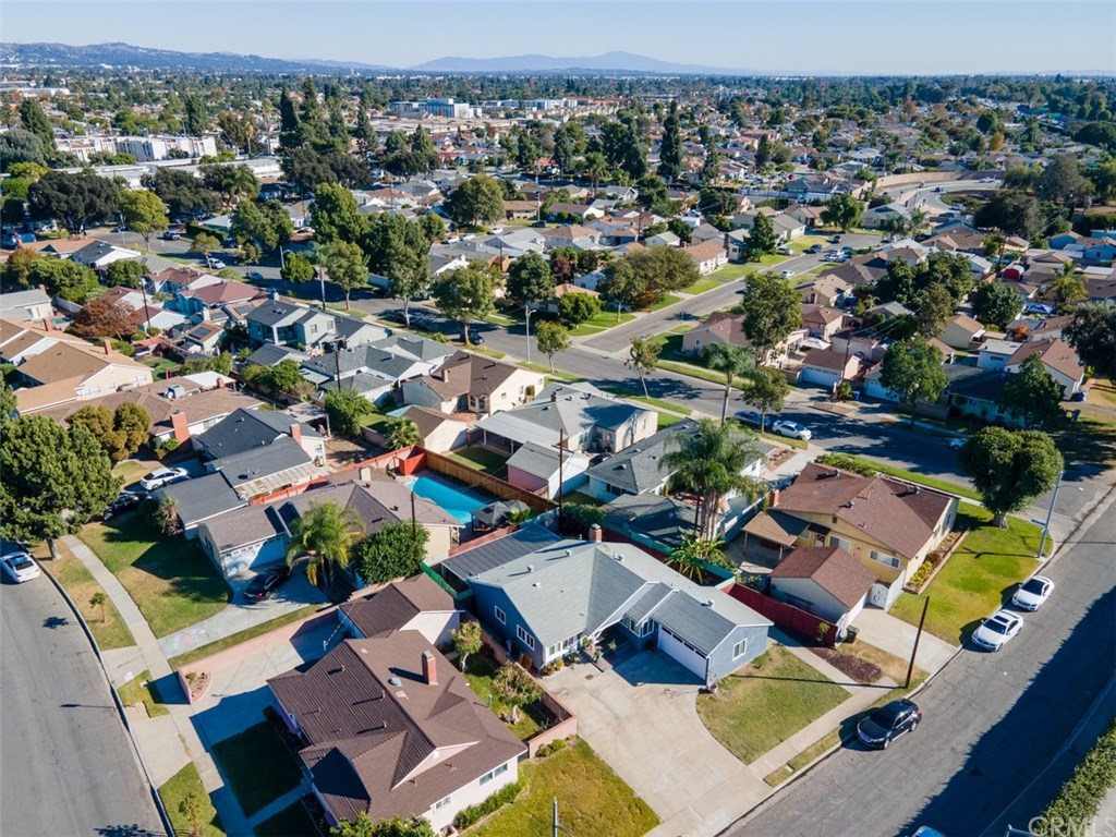 7955 Brookpark Road Downey, CA 90240 - Photo 27 of 27 an aerial view of residential houses with outdoor space
