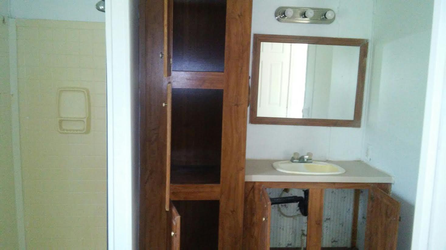 4353 Richardson Road Crestview, FL 32539 - Photo 6 of 15 a bathroom with a sink and a mirror