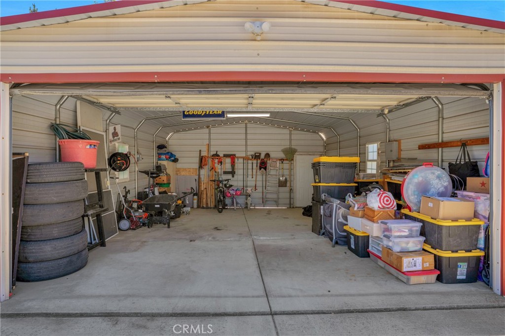 41257 Crest Drive Hemet, CA 92544 - Photo 45 of 53 Detached Metal 2 car garage/shop.