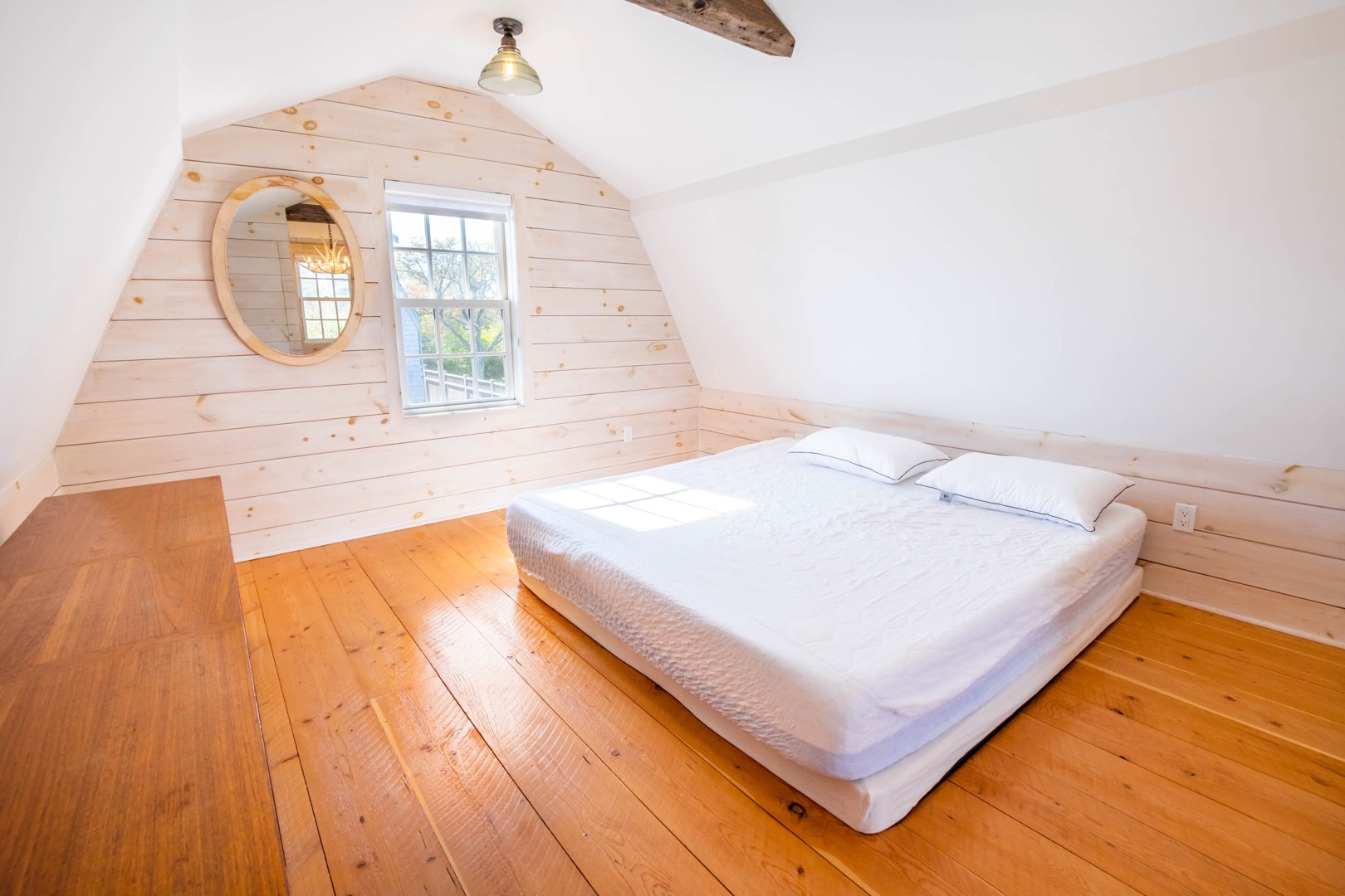 33.5 Vesper Lane Nantucket, MA 02554 - Photo 49 of 55 a view of a bedroom with wooden floor and small space