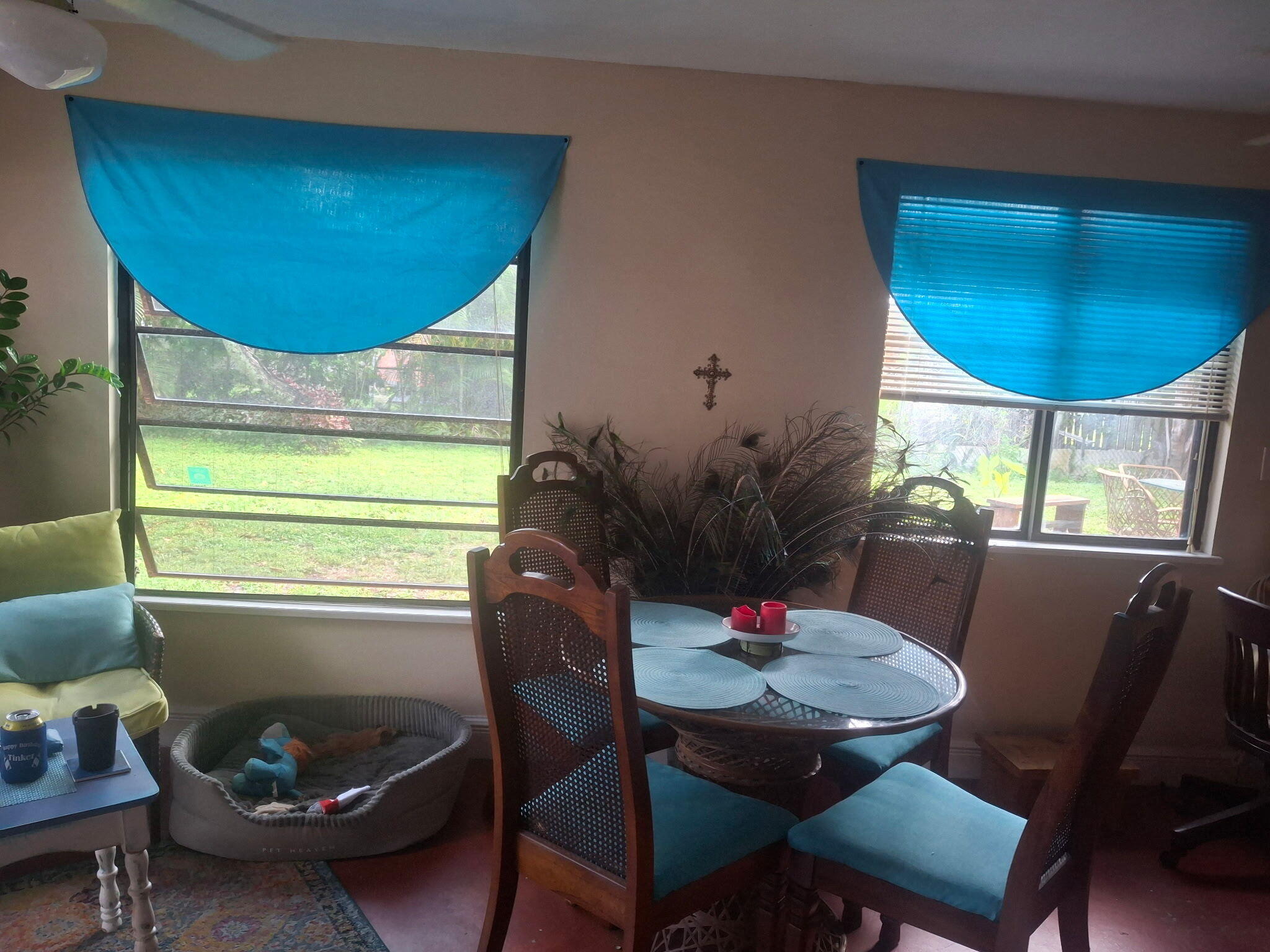 4820 Southwest 11th Street Plantation, FL 33317 - Photo 11 of 14 a view of a dining room with furniture and a potted plant
