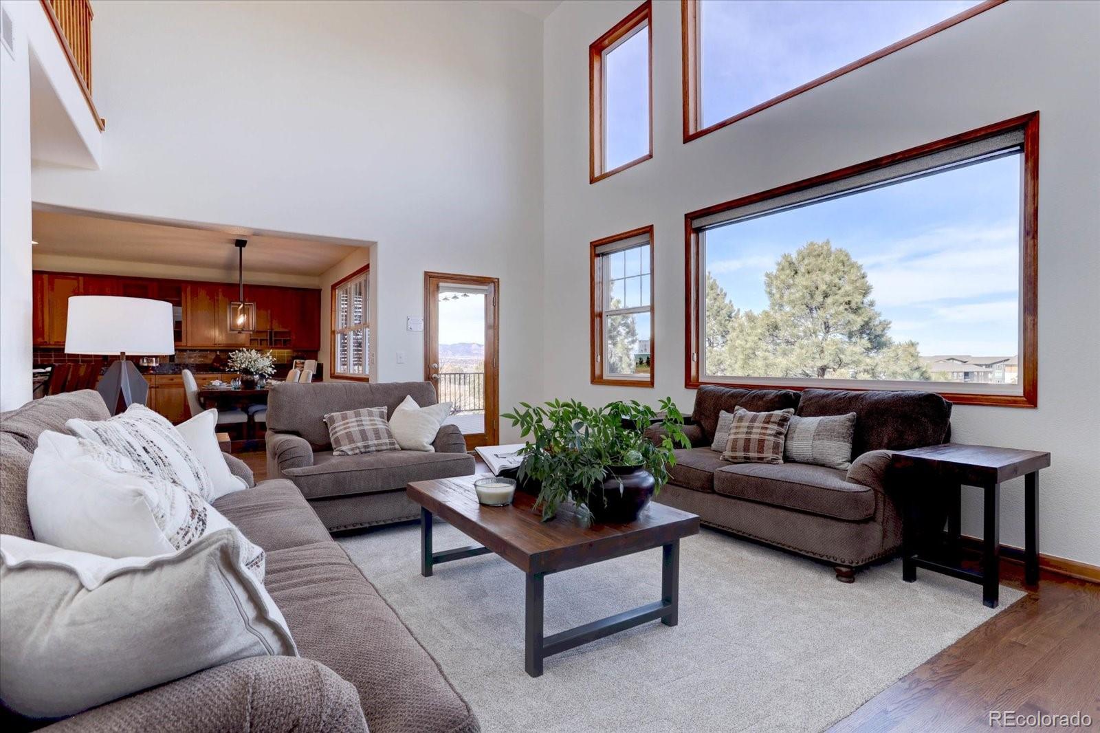 2795 Rockbridge Circle Highlands Ranch, CO 80129 - Photo 20 of 48 a living room with furniture and a large window
