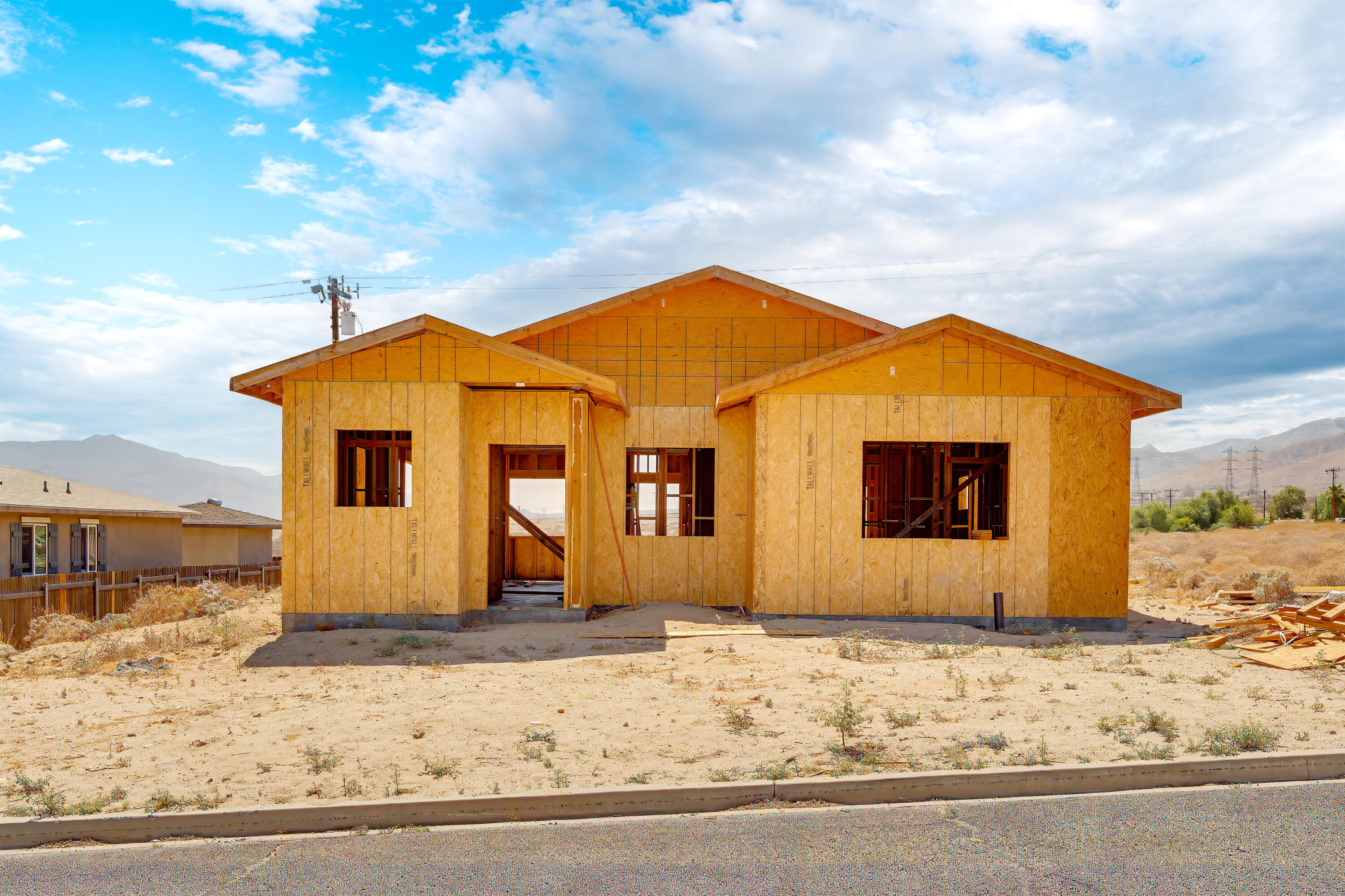 13283 Chaparral Road Whitewater, CA 92282 - Photo 3 of 28 a front view of a house