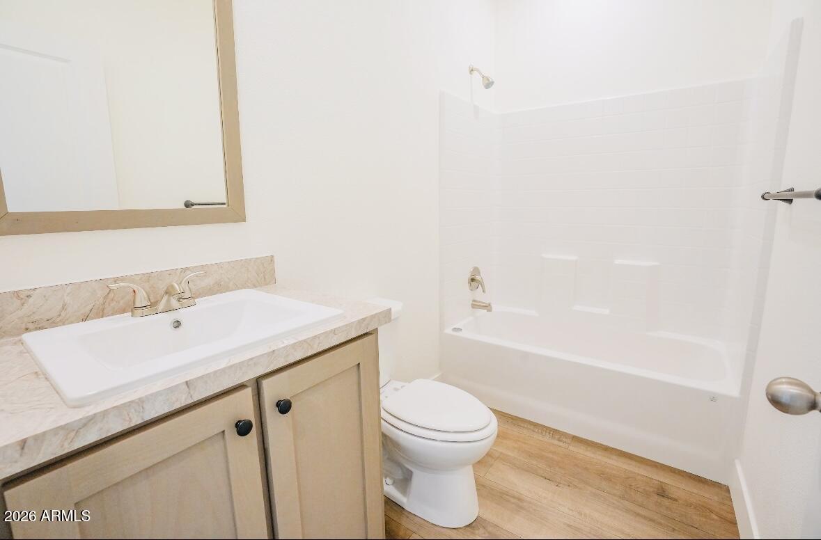 4710 Lazy Lariat Lane Rimrock, AZ 86335 - Photo 15 of 19 a bathroom with a sink a toilet and shower