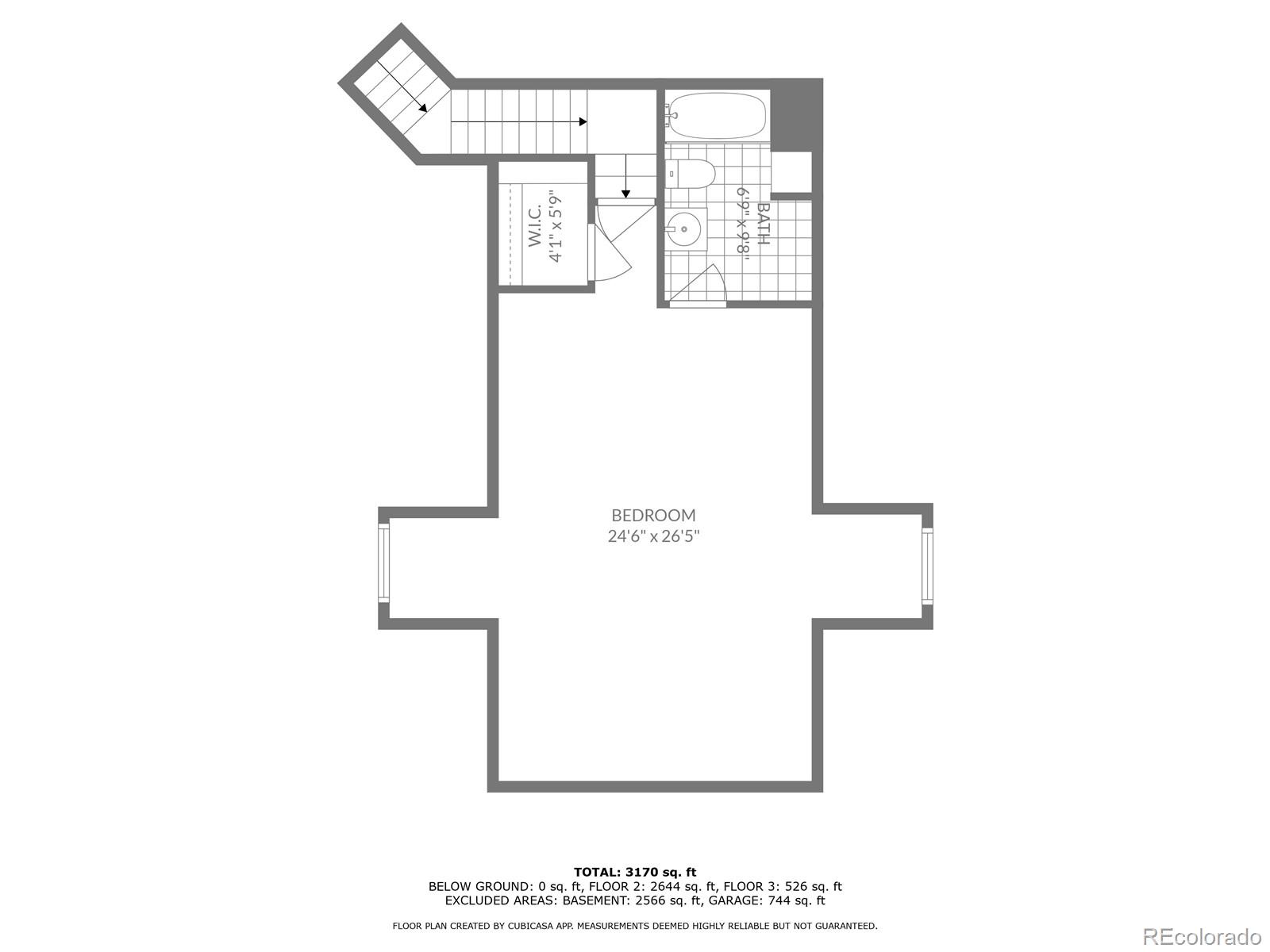 575 Howling Circle Elizabeth, CO 80107 - Photo 41 of 48 a picture of a floor plan