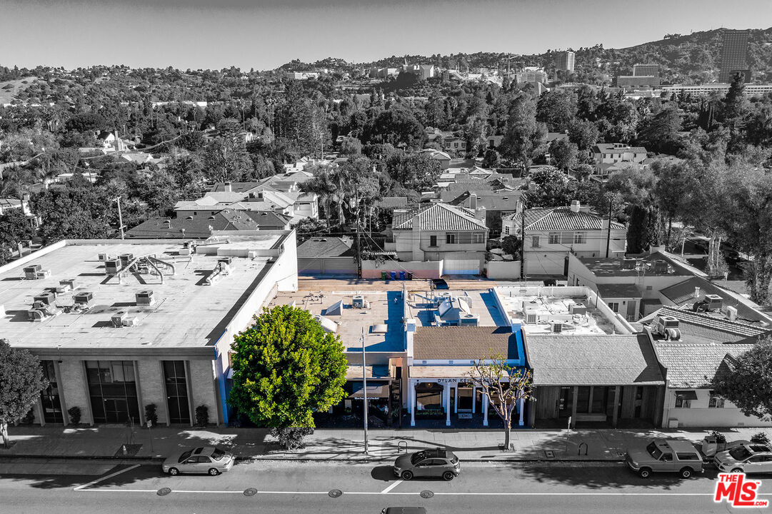 10216 Riverside Drive Toluca Lake, CA 91602 - Photo 3 of 22 an aerial view of a building with a garden