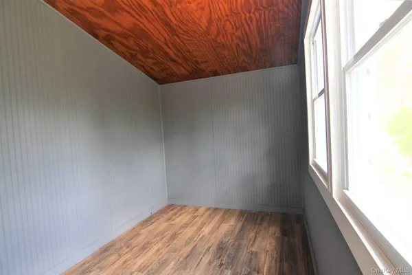 a view of wooden floor