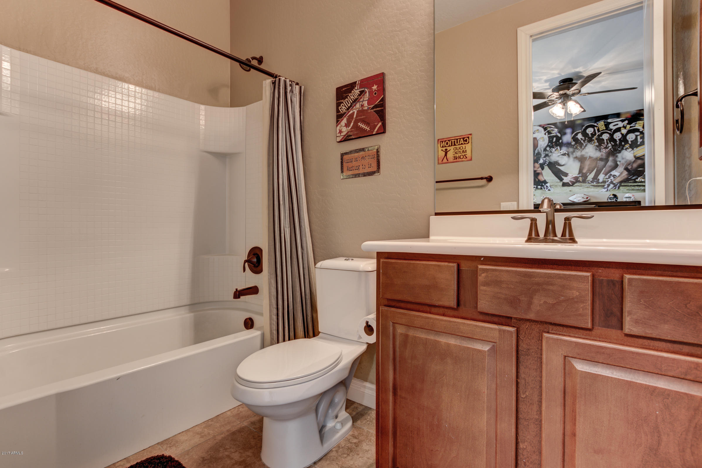 2906 East Blue Sage Road Gilbert, AZ 85297 - Photo 30 of 41 a bathroom with a sink toilet and shower