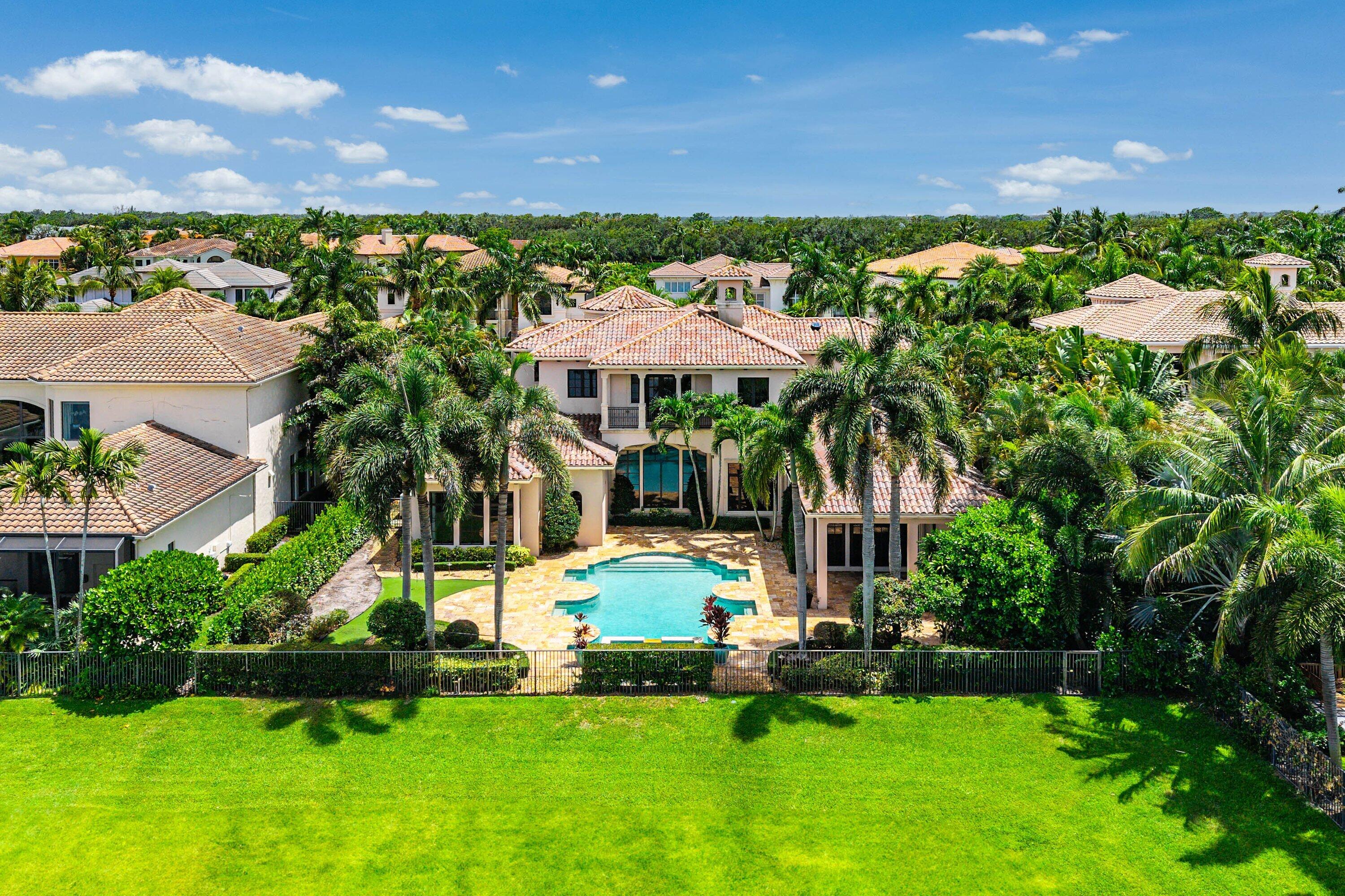 9253 Este Lago Way Boca Raton, FL 33496 - Photo 63 of 83 Aerial backyard