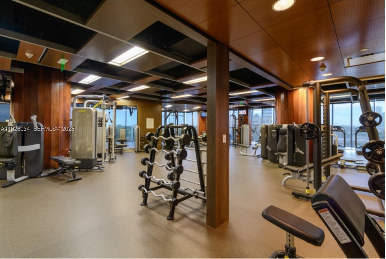 333 Las Olas Way, Unit 2406 Fort Lauderdale, FL 33301 - Photo 53 of 55 a view of a room with gym equipment