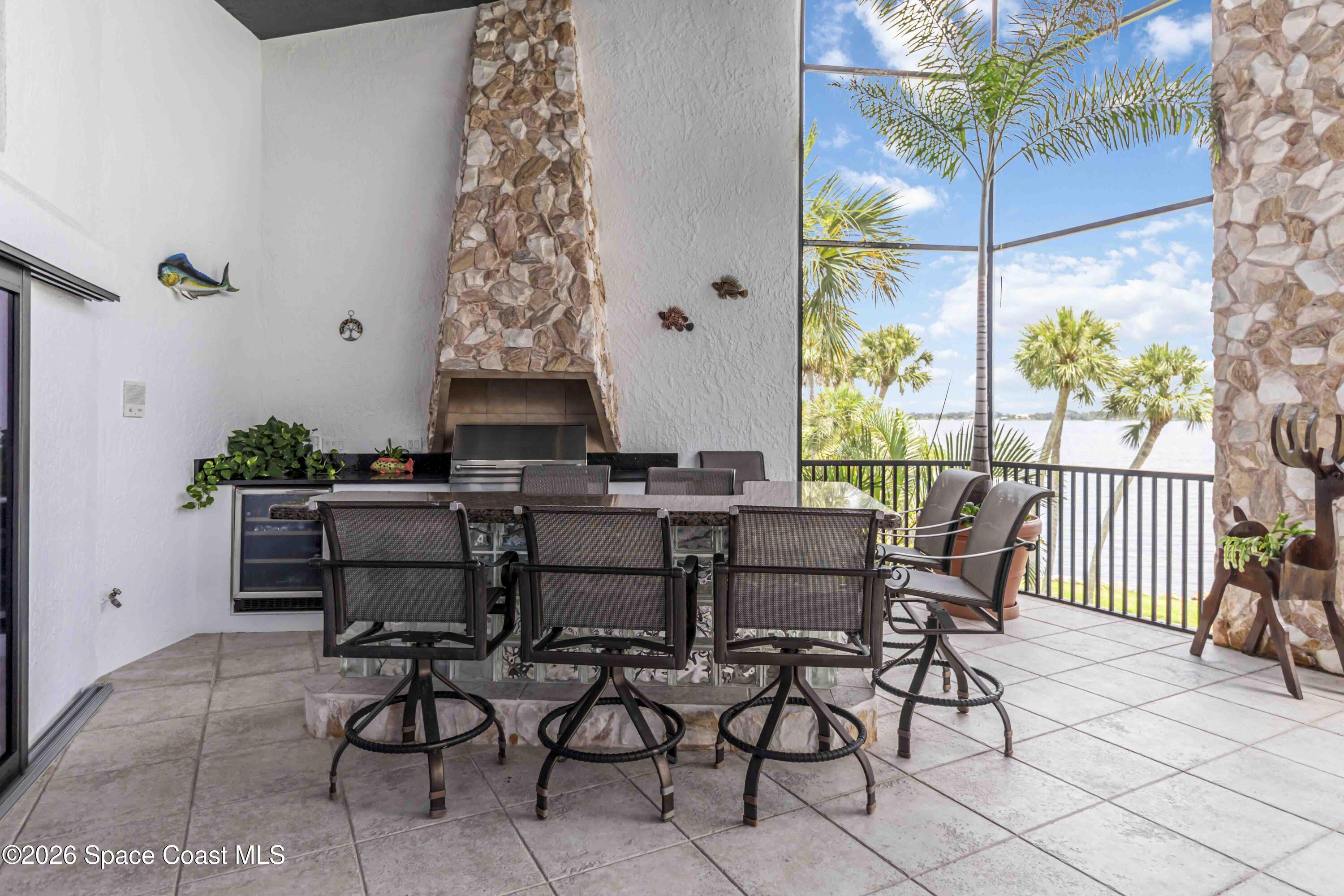 110 Barnacle Place Rockledge, FL 32955 - Photo 30 of 71 a view of a dining room with furniture window and outside view
