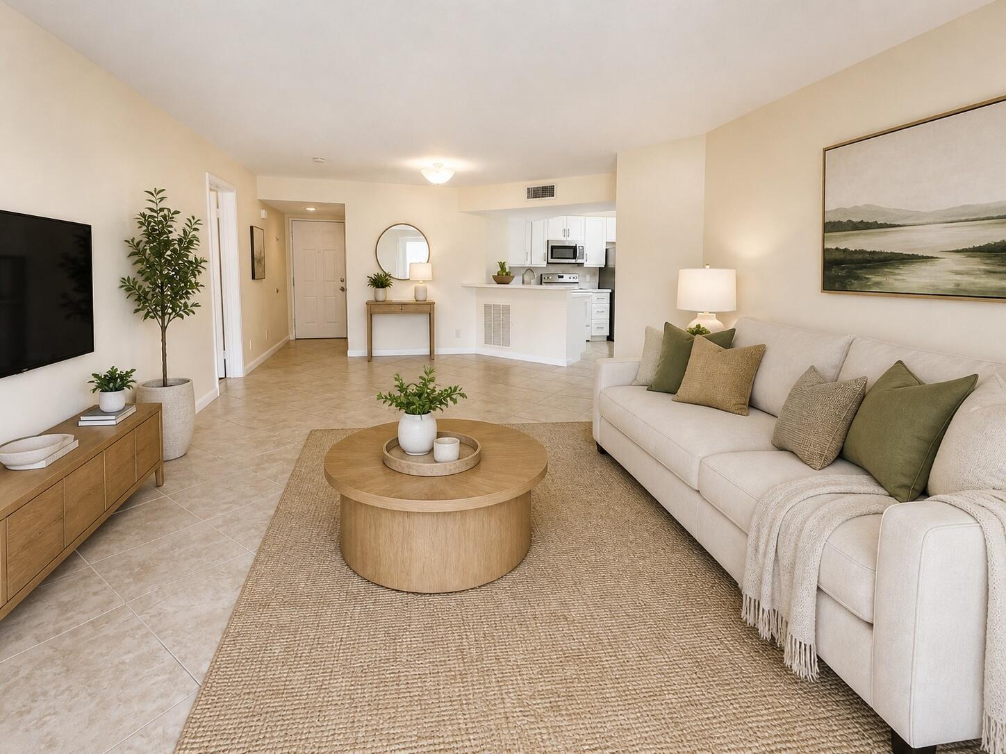 8977 Wiles Road, Unit 206 Coral Springs, FL 33067 - Photo 2 of 50 living_room_staged_final