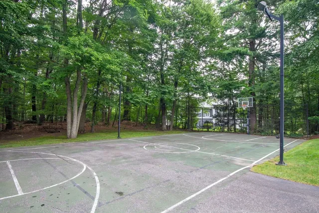 a view of a basketball court
