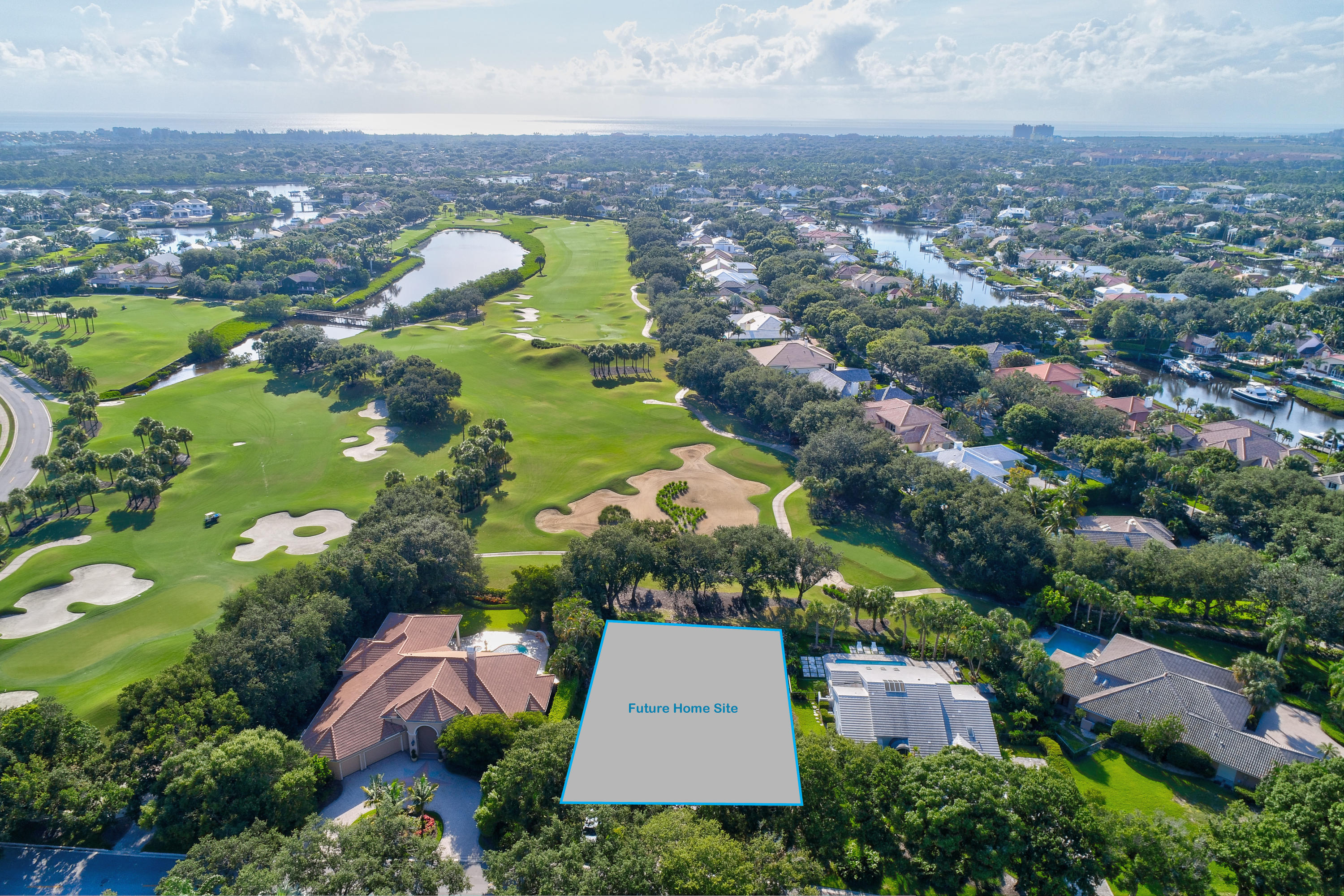 108 Commodore Drive Jupiter, FL 33477 - Photo 2 of 23 Aerial view