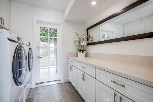 a view of a car park from a balcony