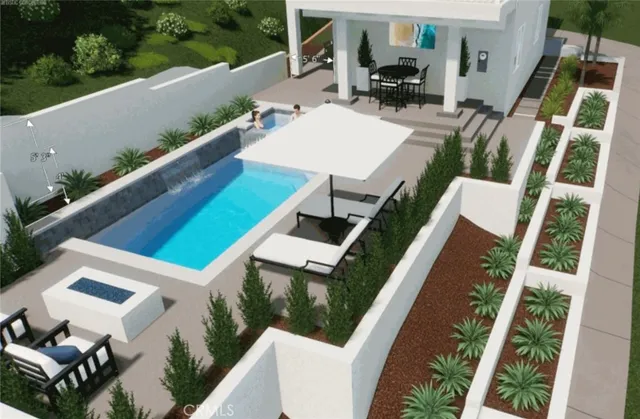 front view of house with a yard