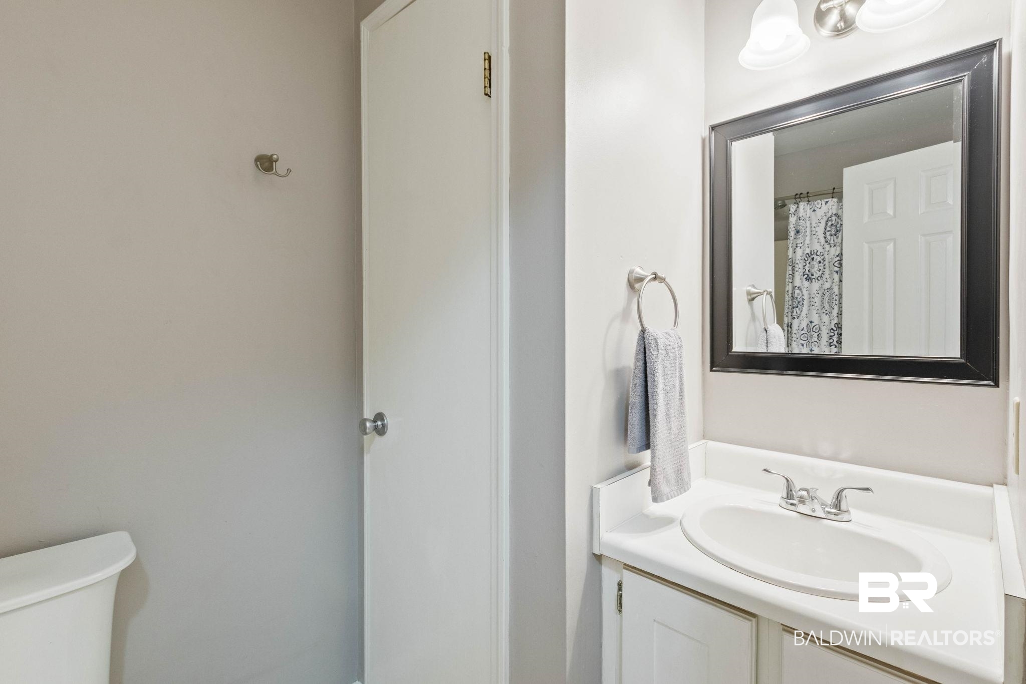 5366 Scanlan Way West Satsuma, AL 36572 - Photo 24 of 43 Full bath with a shower with shower curtain and vanity