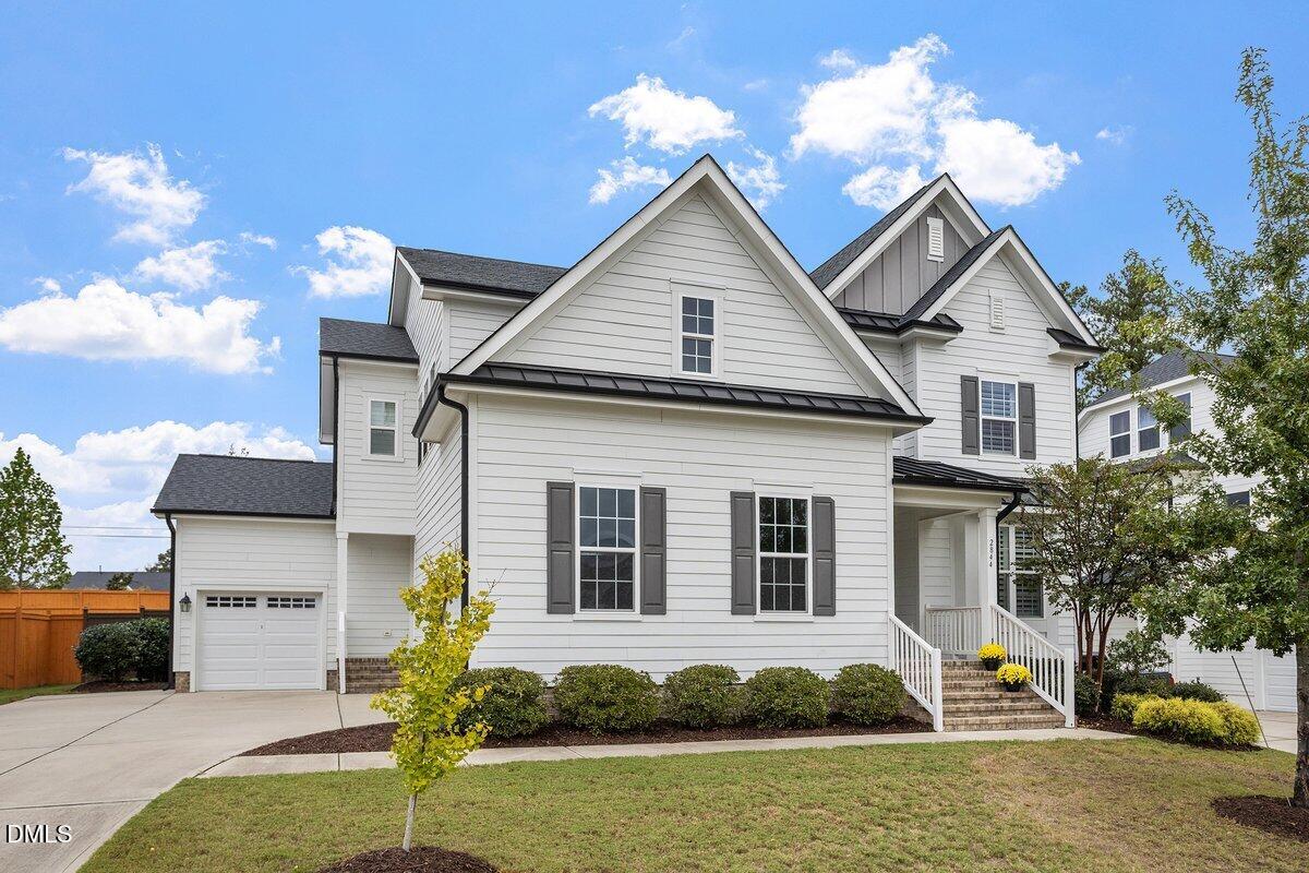 2844 Spring Shade Road Apex, NC 27523 - Photo 3 of 48 a view of a house with a yard