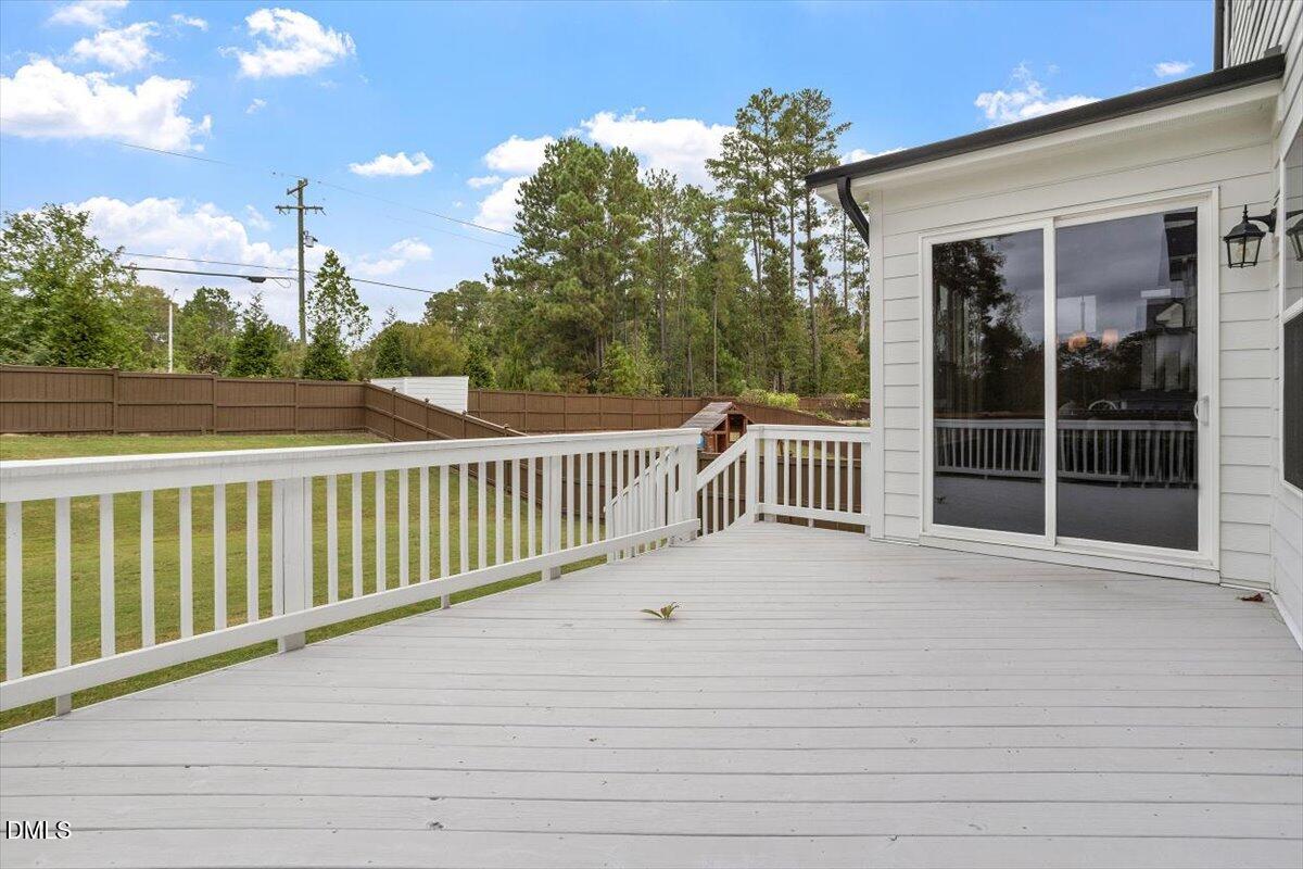 2844 Spring Shade Road Apex, NC 27523 - Photo 37 of 48 a view of a balcony with yard
