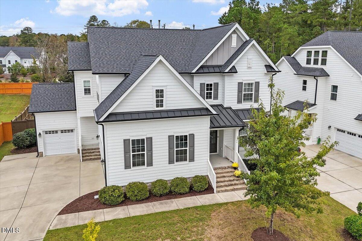 2844 Spring Shade Road Apex, NC 27523 - Photo 39 of 48 a front view of a house with a yard