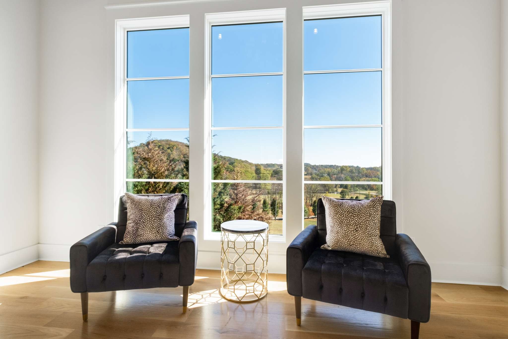 4660 Reed Road Thompson's Station, TN 37179 - Photo 30 of 69 a living room with furniture and a floor to ceiling window