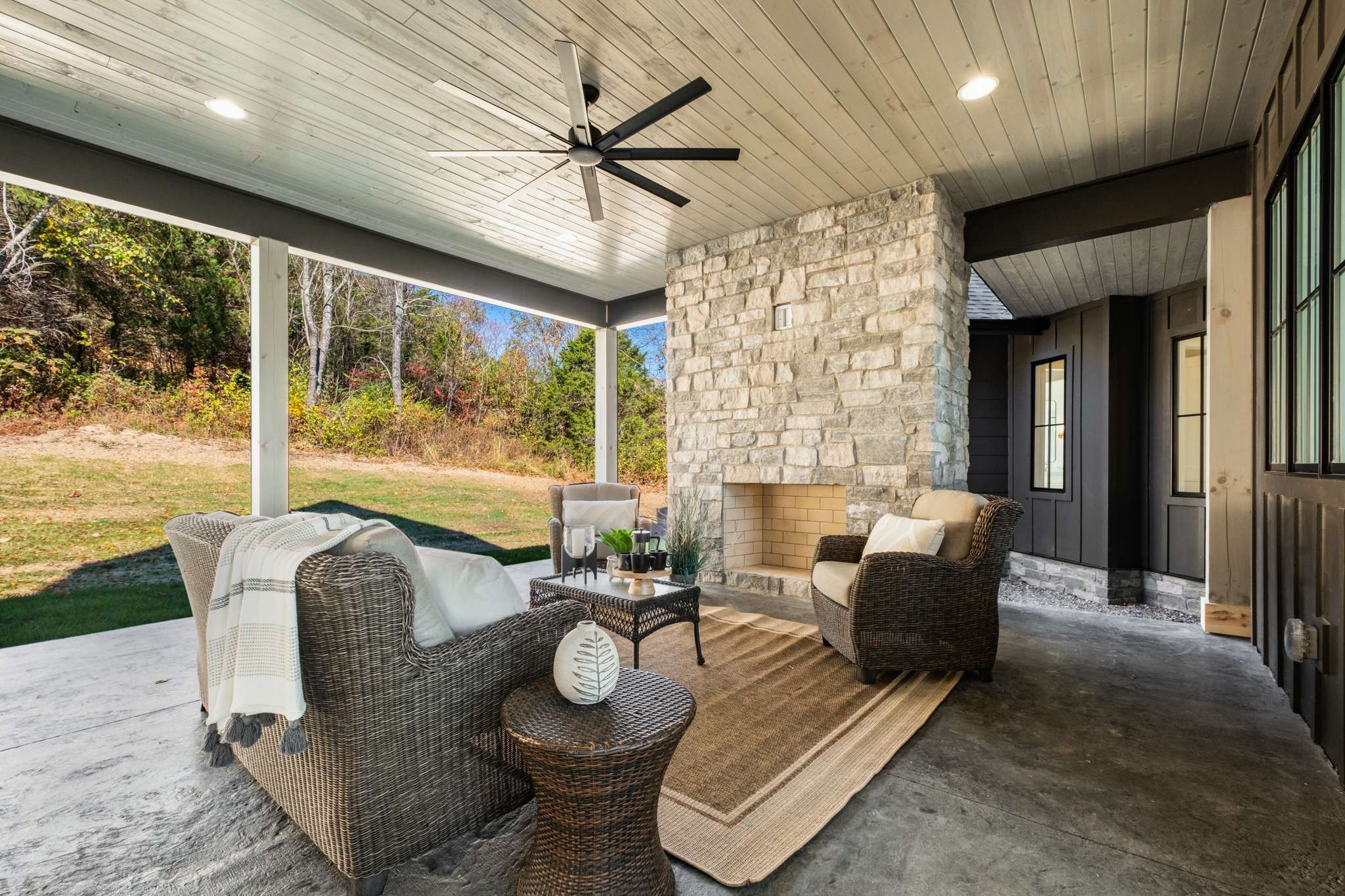 4660 Reed Road Thompson's Station, TN 37179 - Photo 51 of 69 a living room with furniture and a large window