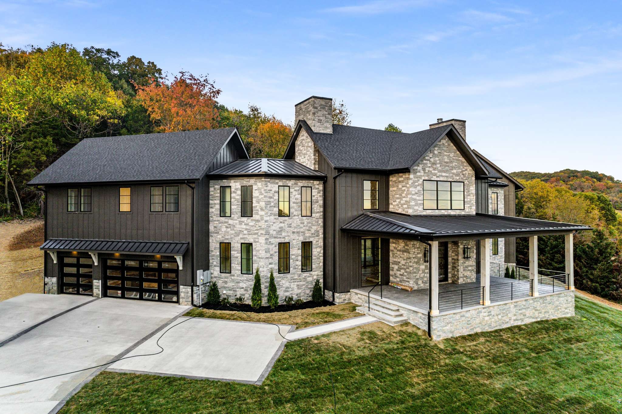 4660 Reed Road Thompson's Station, TN 37179 - Photo 60 of 69 a front view of a house with garden