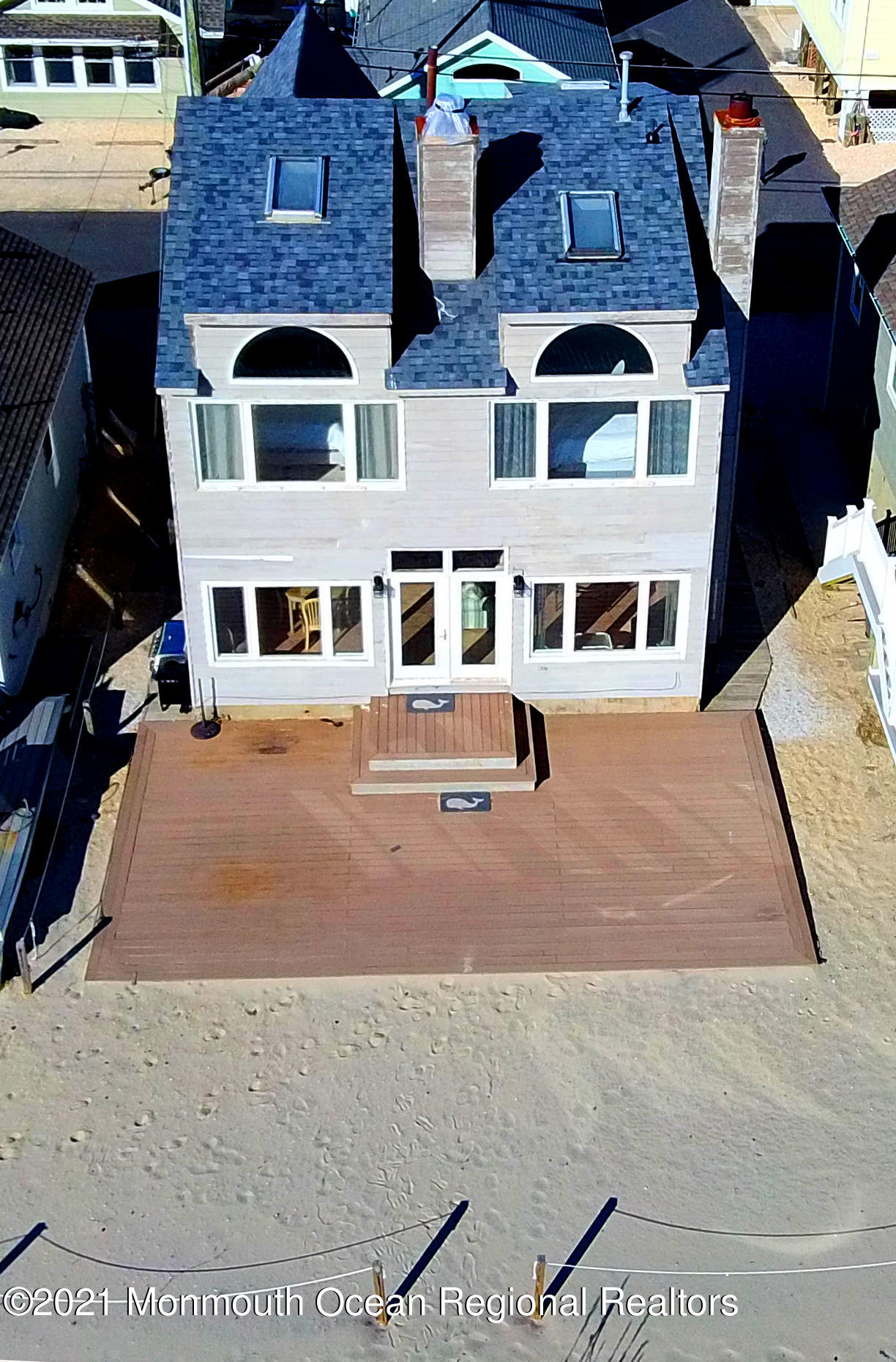 3176 Ocean Road Lavallette, NJ 08735 - Photo 14 of 39 a view of a building with many windows