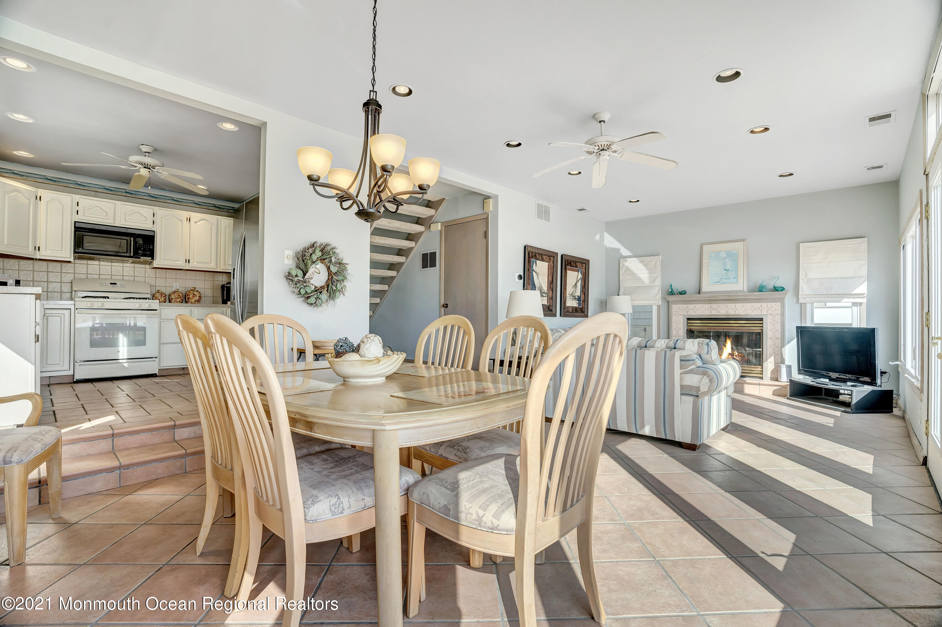 3176 Ocean Road Lavallette, NJ 08735 - Photo 25 of 39 an aerial view of a highlighted house