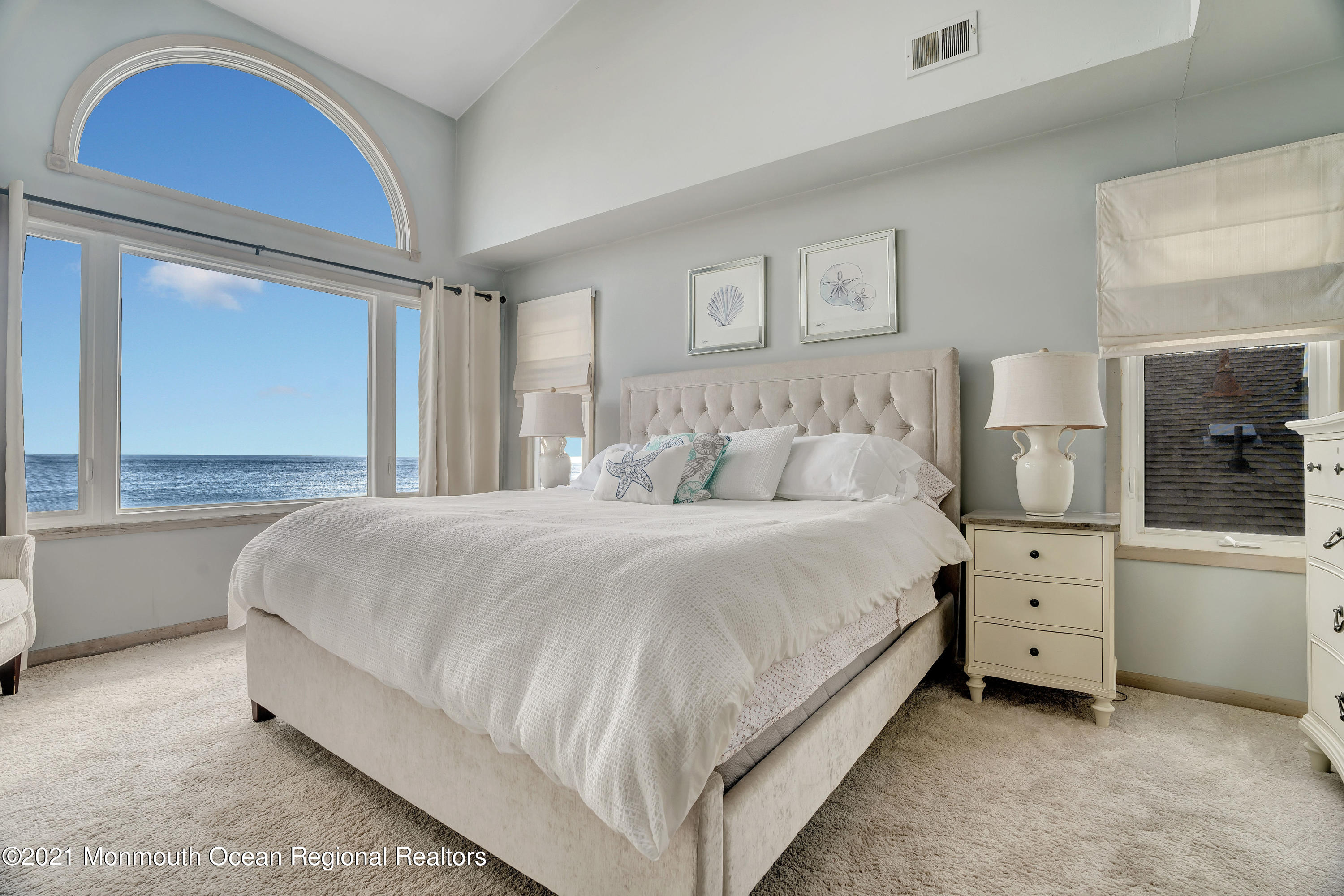 3176 Ocean Road Lavallette, NJ 08735 - Photo 32 of 39 a bed room with a bed and a window