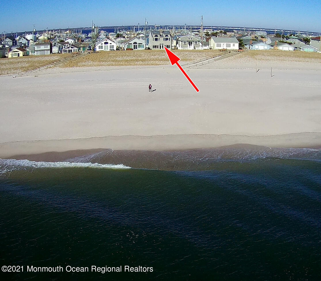 3176 Ocean Road Lavallette, NJ 08735 - Photo 9 of 39 a view of an ocean and beach