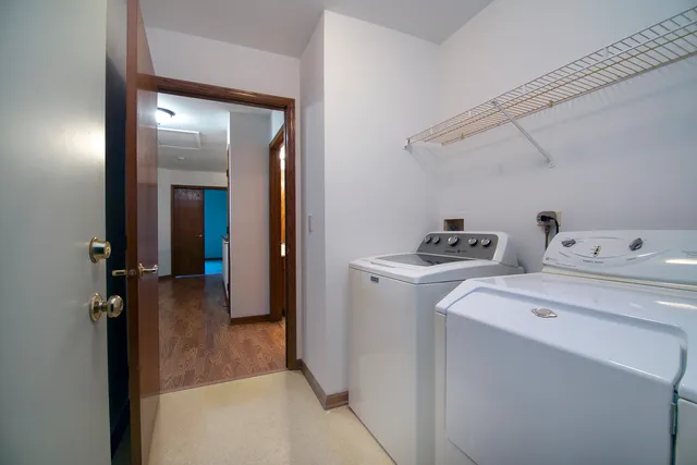 a view of storage room