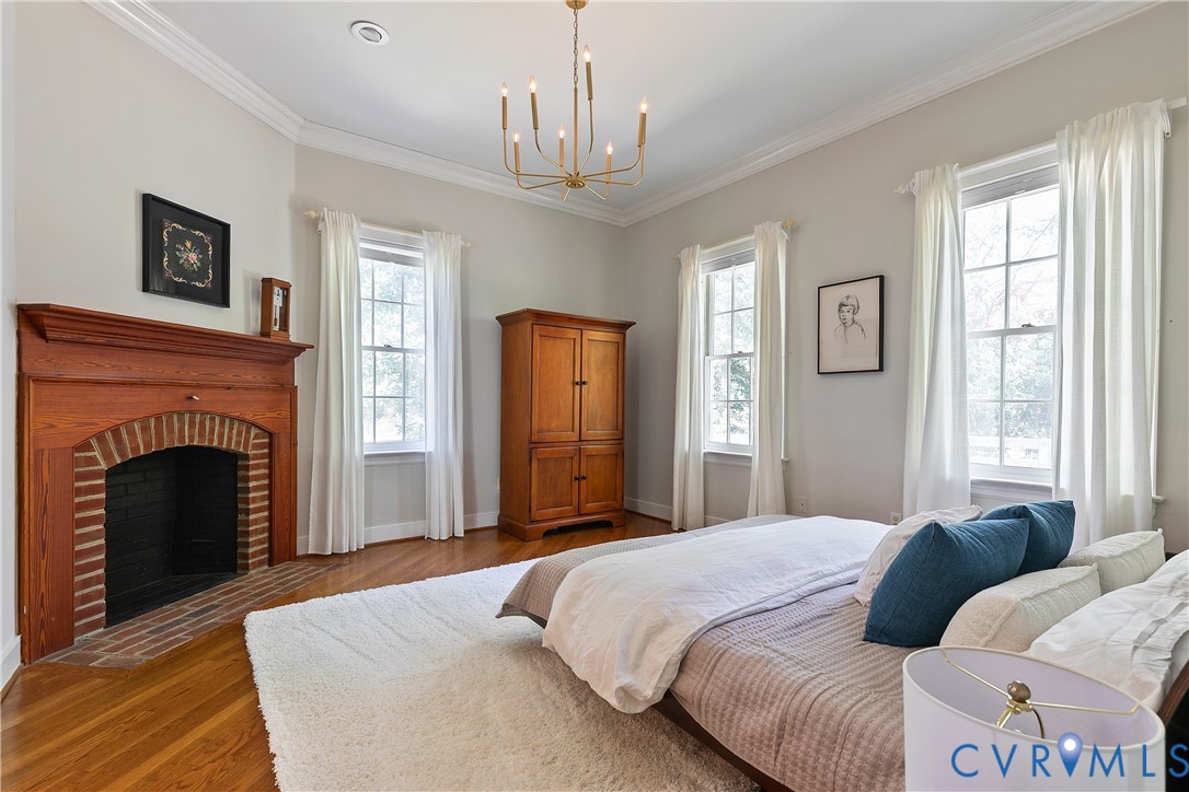 912 South Gaskins Road Henrico, VA 23238 - Photo 33 of 49 Bedroom #2 with fireplace