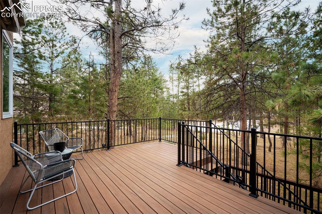 15580 Deercross Court Colorado Springs, CO 80921 - Photo 4 of 50 Great deck for relaxing & entertaining