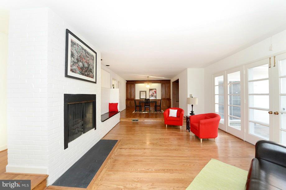 3215 Park View Road Chevy Chase, MD 20815 - Photo 2 of 26 Living Room toward dining room