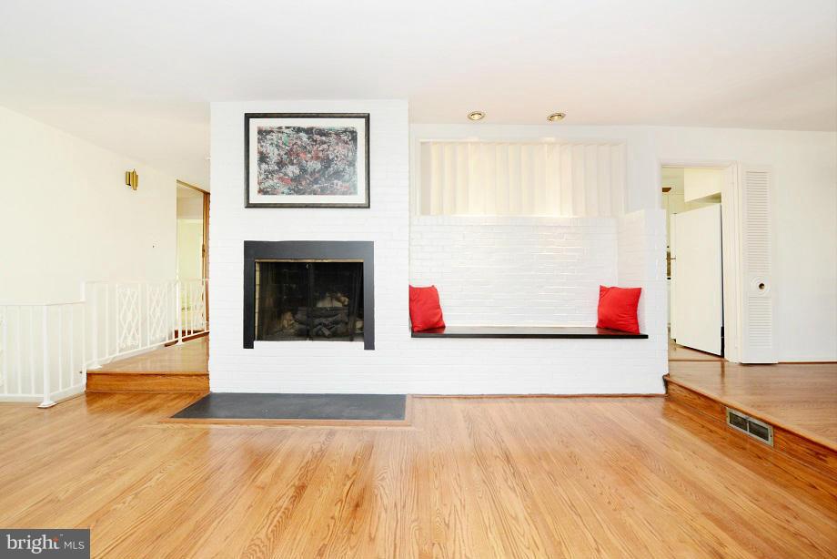 3215 Park View Road Chevy Chase, MD 20815 - Photo 10 of 26 Living Room fire place