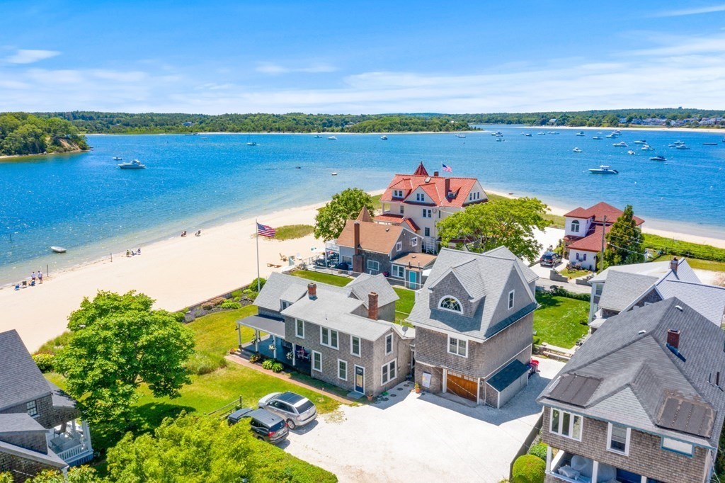 7 Pequod Lane Wareham, MA 02532 - Photo 1 of 26 an aerial view of a houses with a lake view