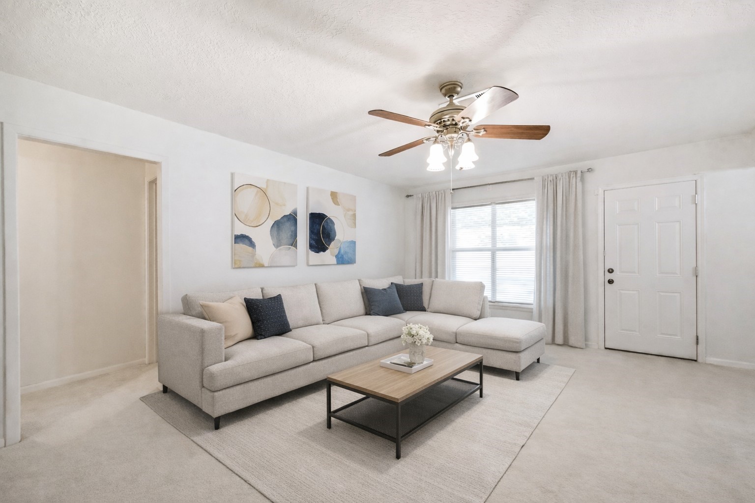 2415 Heather Street Highlands, TX 77562 - Photo 4 of 29 Living room virtually staged
