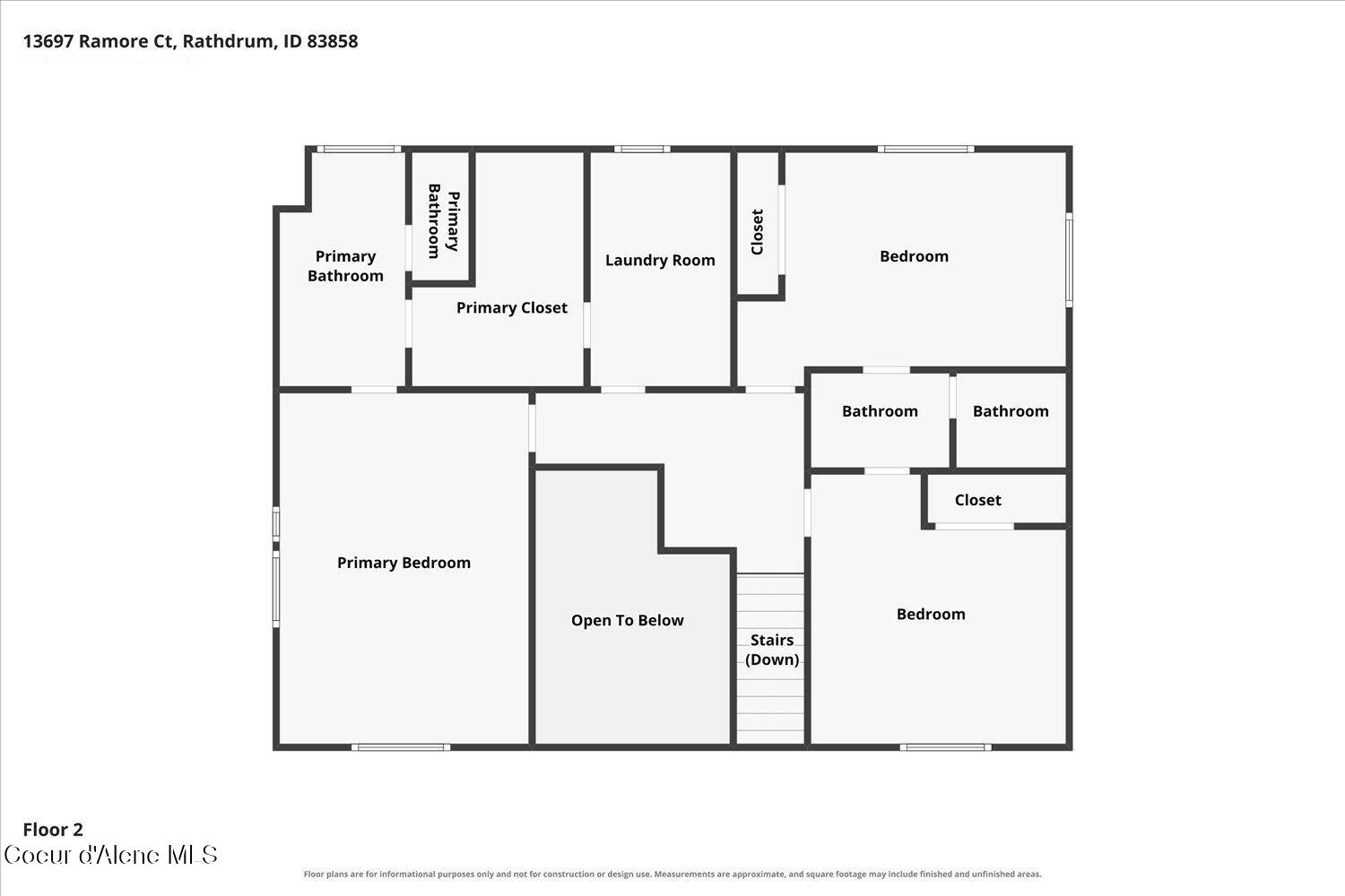 13697 North Ramore Court Rathdrum, ID 83858 - Photo 97 of 98 02-Floor-2