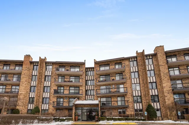a view of buildings with a street