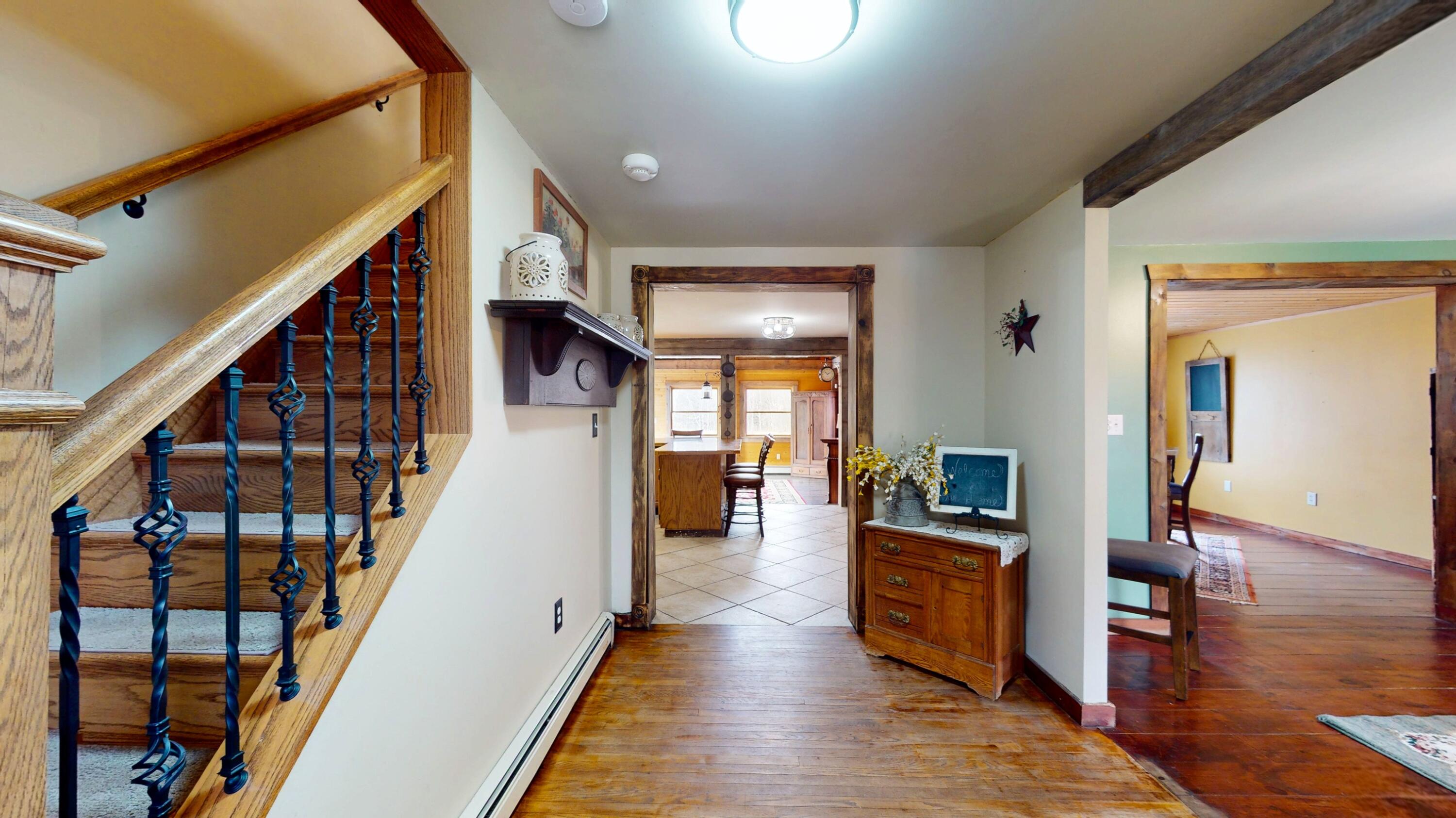 1167 Trout Pond Road Keeseville, NY 12944 - Photo 34 of 74 Staircase / View from Front Door