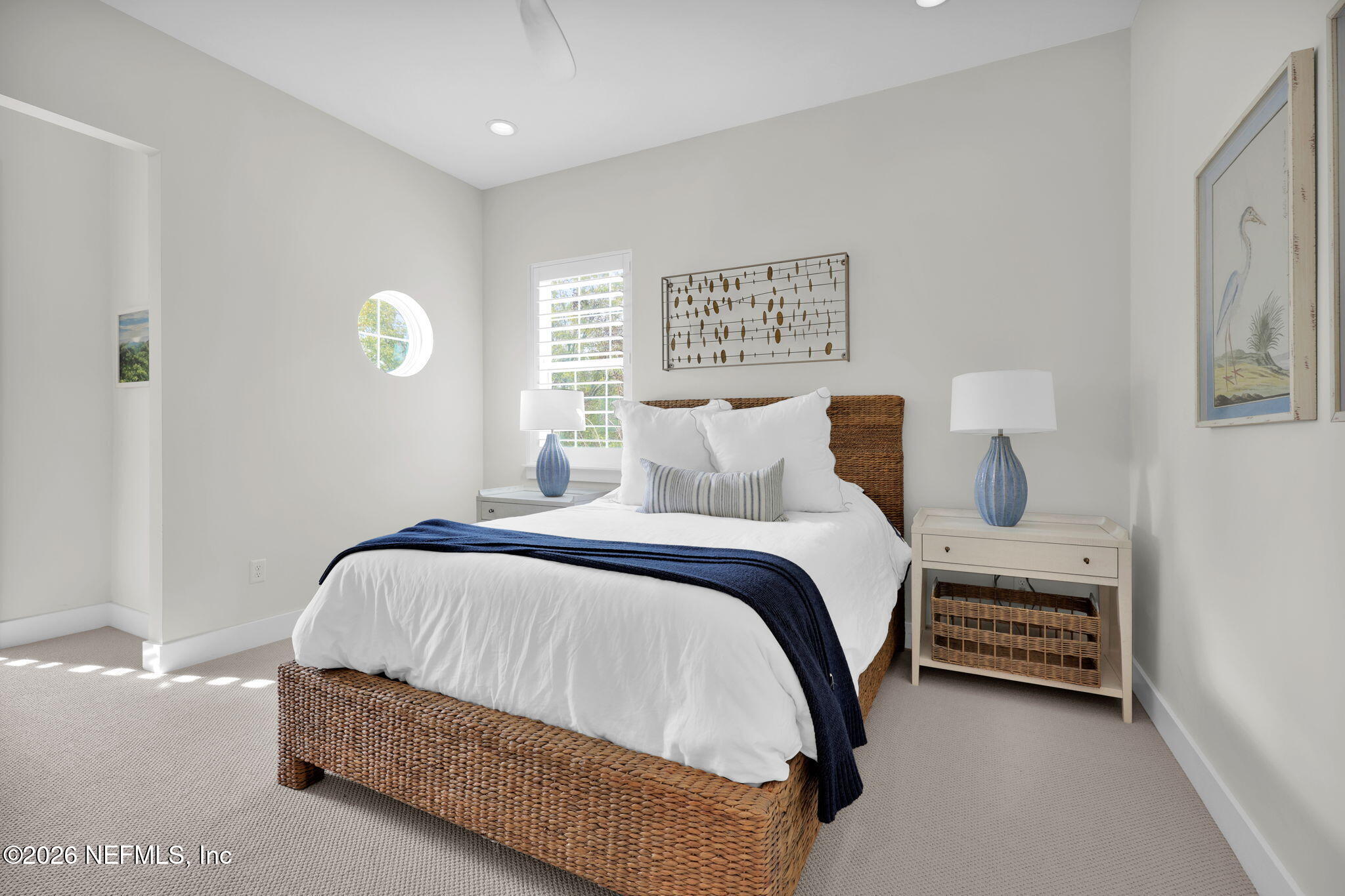 14303 Cottage Lake Road Jacksonville, FL 32224 - Photo 44 of 72 a bedroom with a bed and painting on the wall