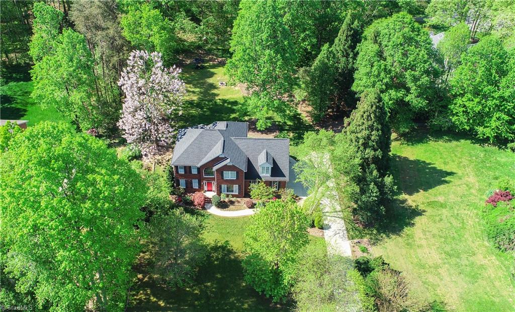 8305 Case Ridge Drive Oak Ridge, NC 27310 - Photo 1 of 48 Aerial view of 8305 Case Ridge Drive