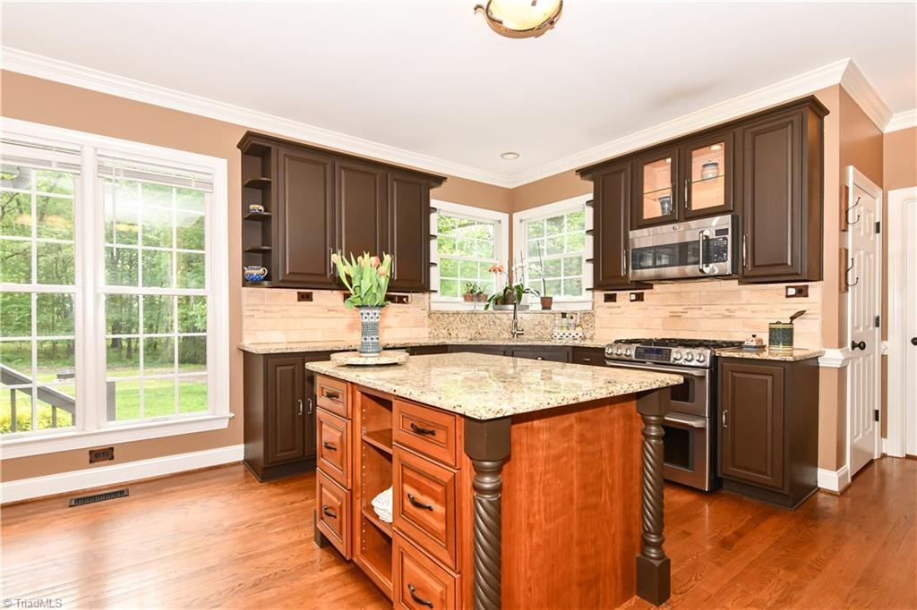 8305 Case Ridge Drive Oak Ridge, NC 27310 - Photo 18 of 48 Kitchen view 2.