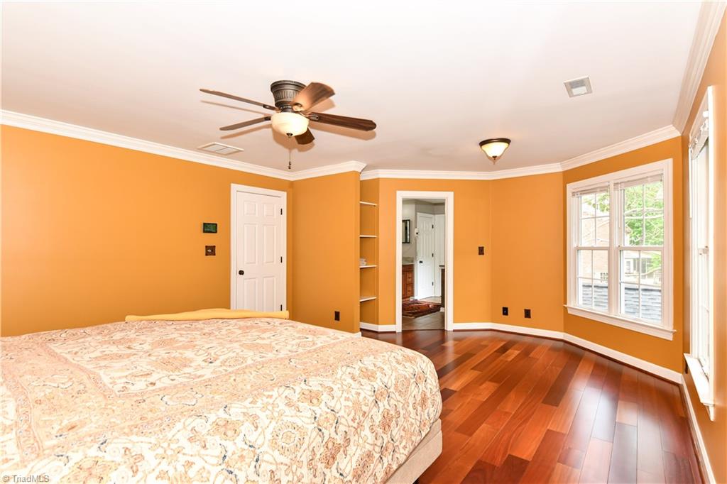 8305 Case Ridge Drive Oak Ridge, NC 27310 - Photo 35 of 48 Primary bedroom view 2.