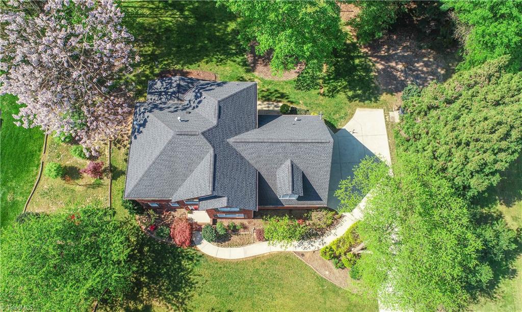 8305 Case Ridge Drive Oak Ridge, NC 27310 - Photo 45 of 48 Take an aerial view of your new home, 8305 Case Ridge Drive!